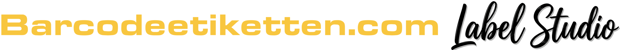 Barcodeetiketten.com Label Studio
