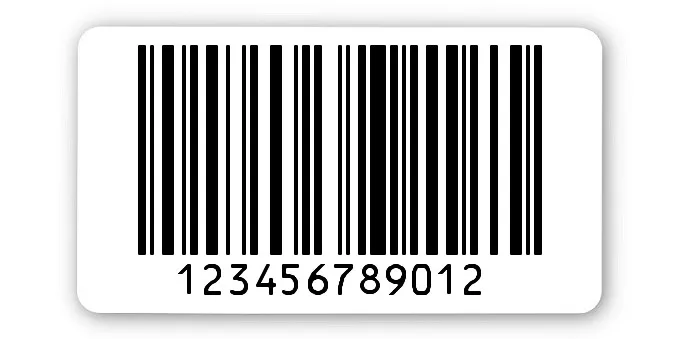 Archivierungsetiketten Material:ThermoTop Größe:45x25mm Kopfzeile:"ohne" Barcode:128C Stellenanzahl:12-stellig Menge:1000