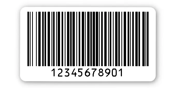 Archivierungsetiketten Material:ThermoTop Größe:45x25mm Kopfzeile:"ohne" Barcode:128B Stellenanzahl:11-stellig Menge:1000