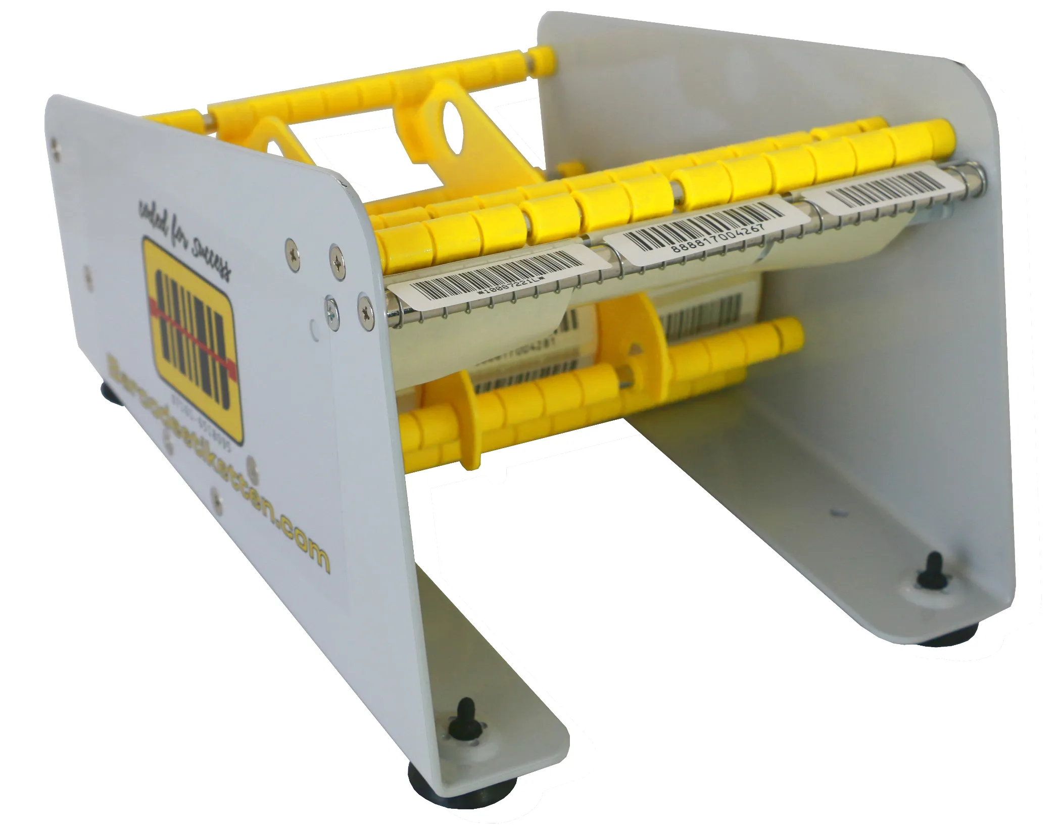 Manueller Etikettenspender