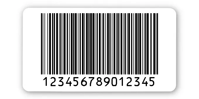 Archivierungsetiketten Material:ThermoTop Größe:45x25mm Kopfzeile:"ohne" Barcode:128B Stellenanzahl:15-stellig Menge:1000